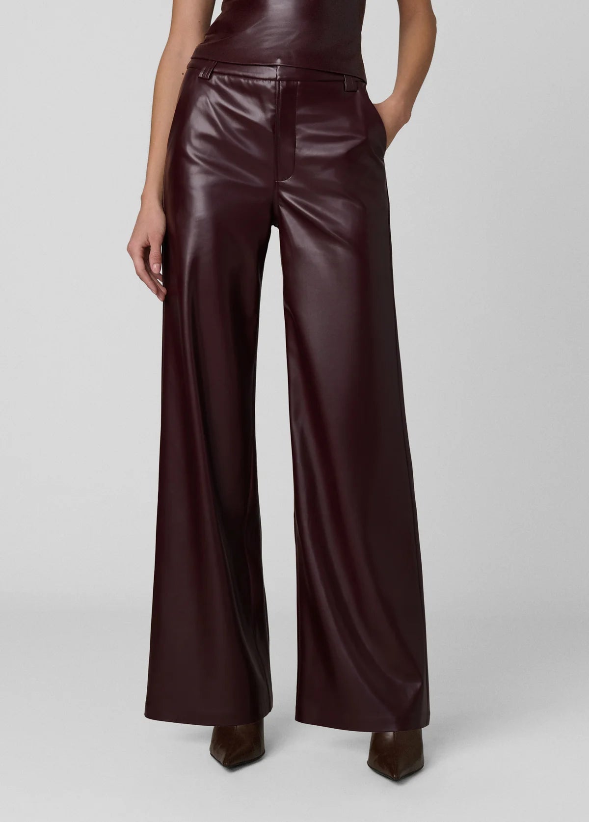 The Vegan Leather Mia Trouser