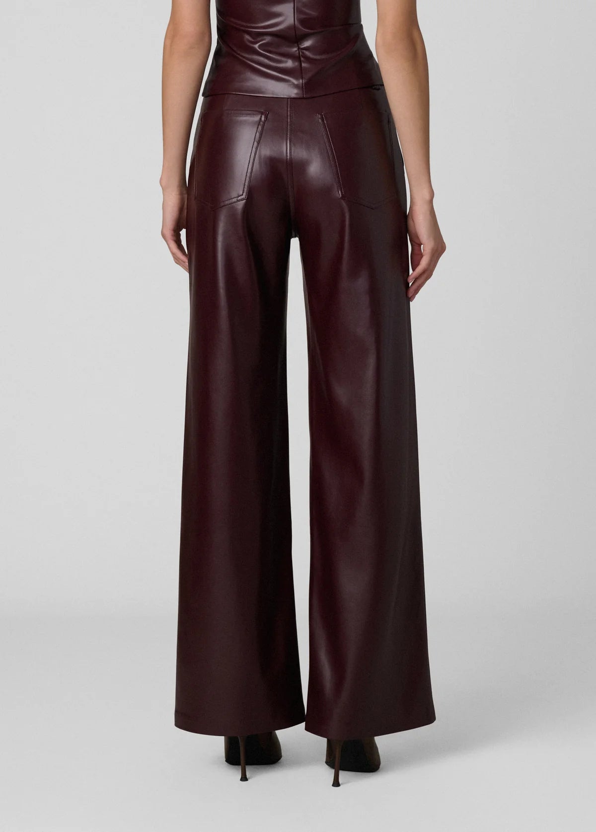 The Vegan Leather Mia Trouser