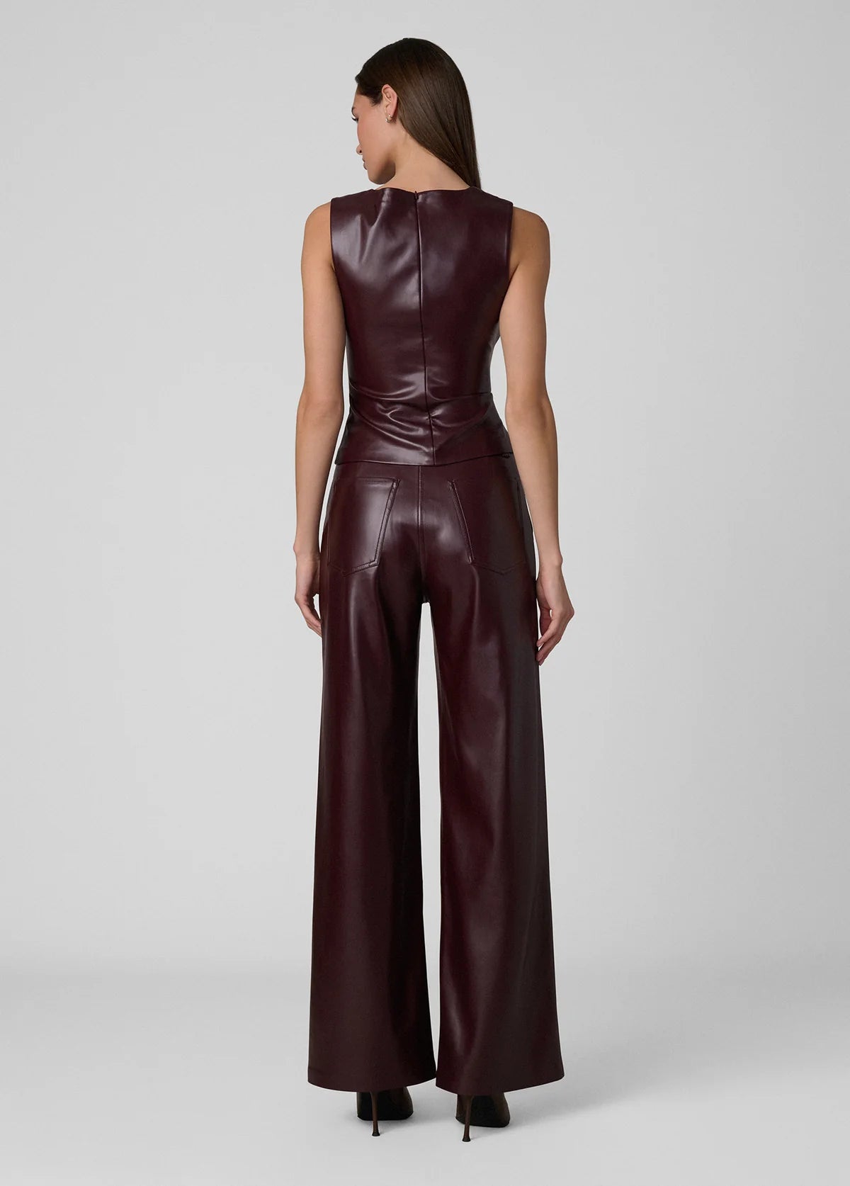 The Vegan Leather Mia Trouser