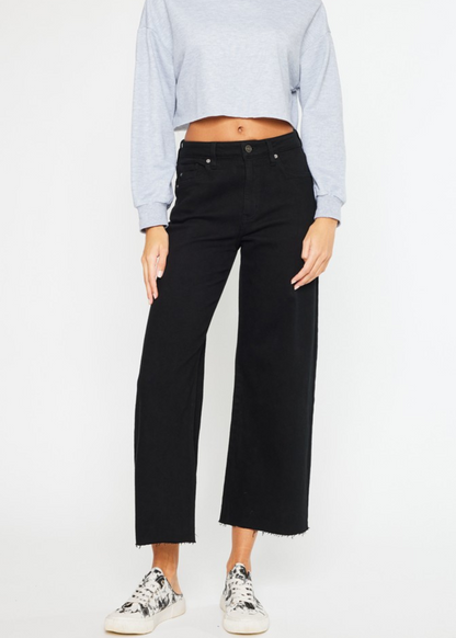 Banks Cropped Wide Leg Jean