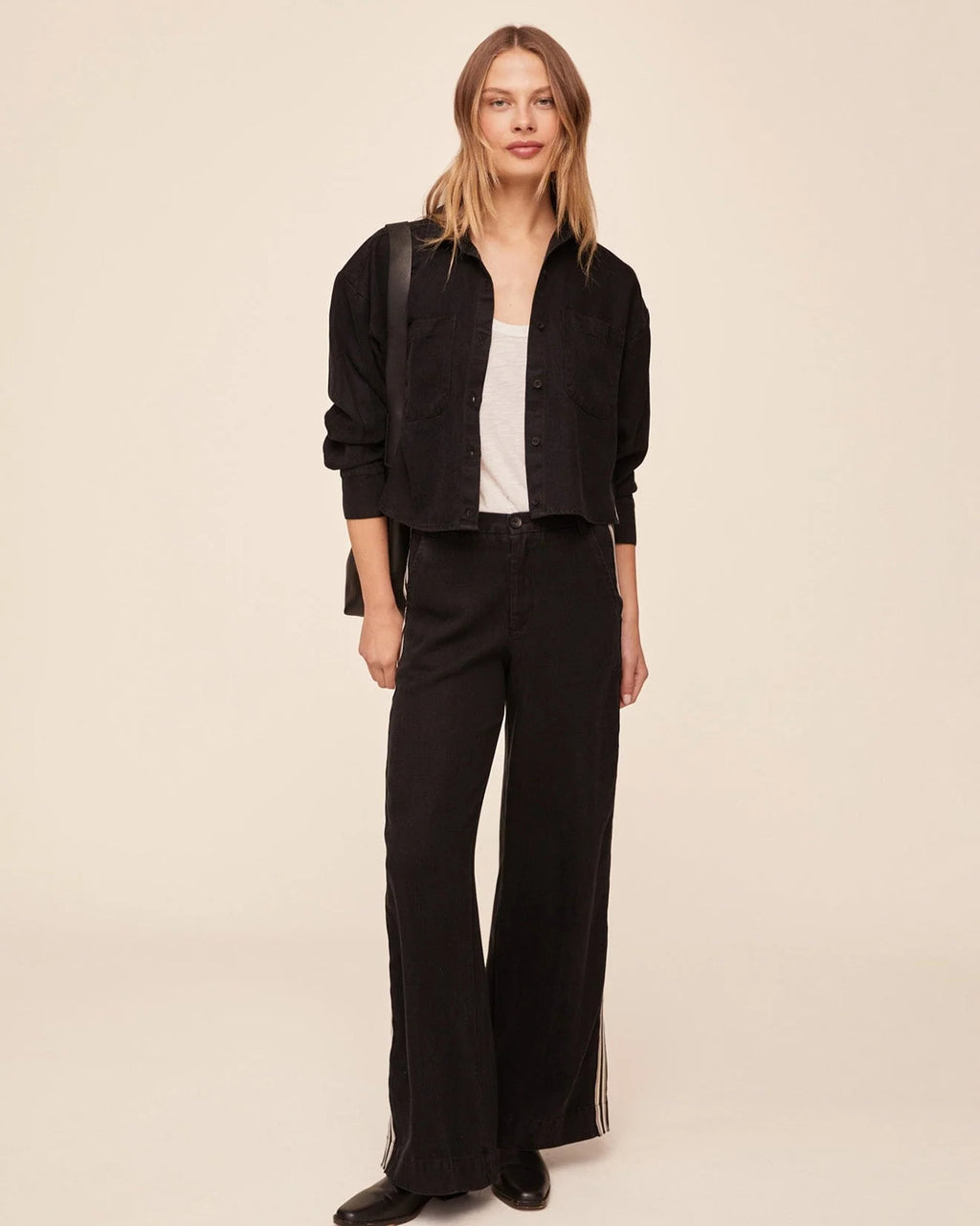Trouser Jean With Side Stripe