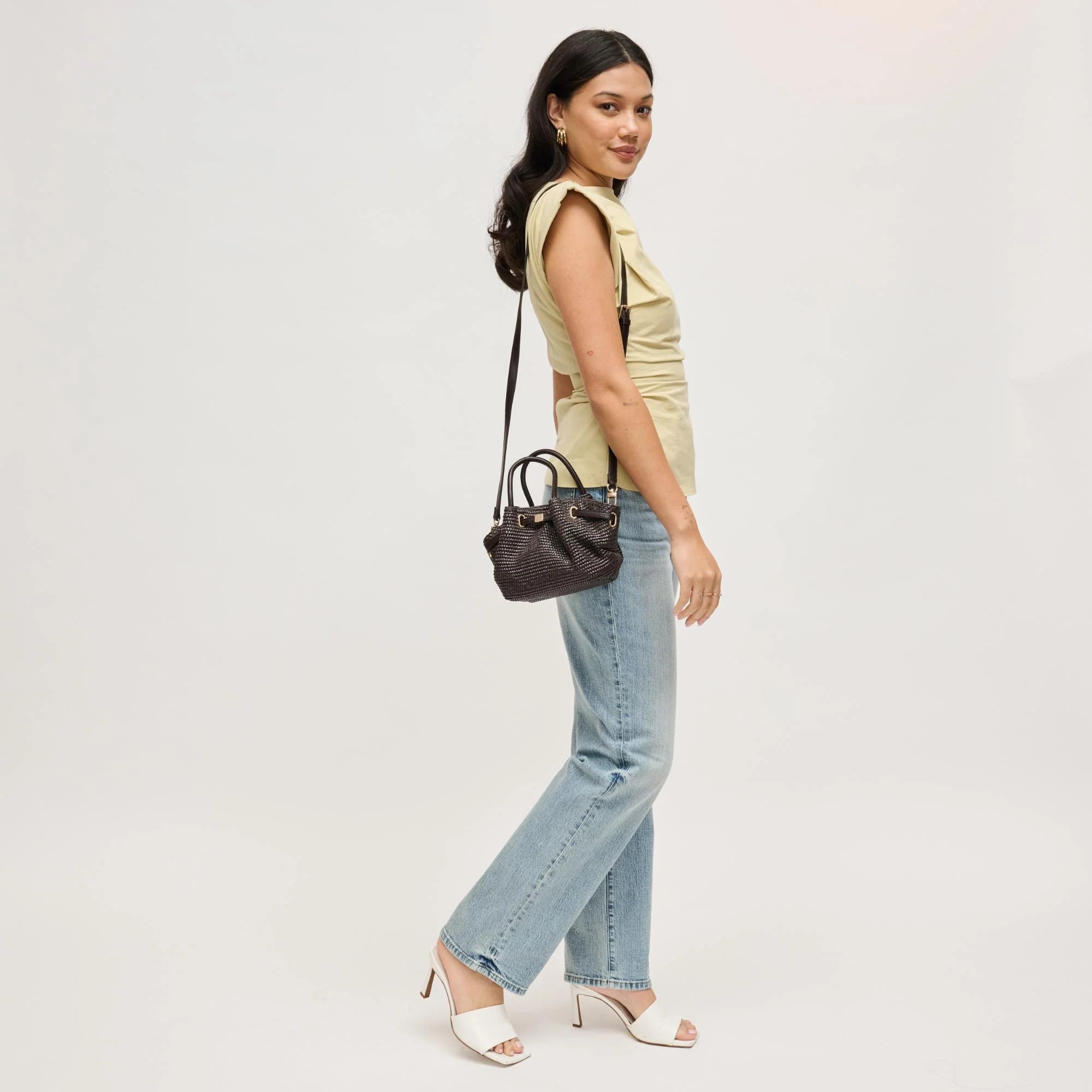 Selena Straw Crossbody - Clothes Horse