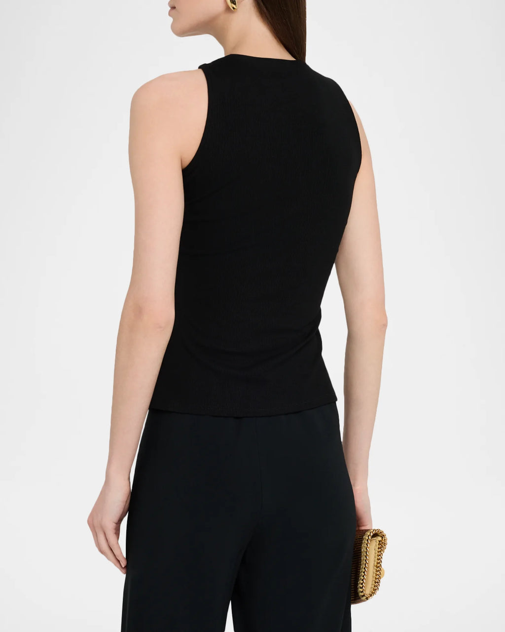 Rashelle Sleeveless Lace-Up Top