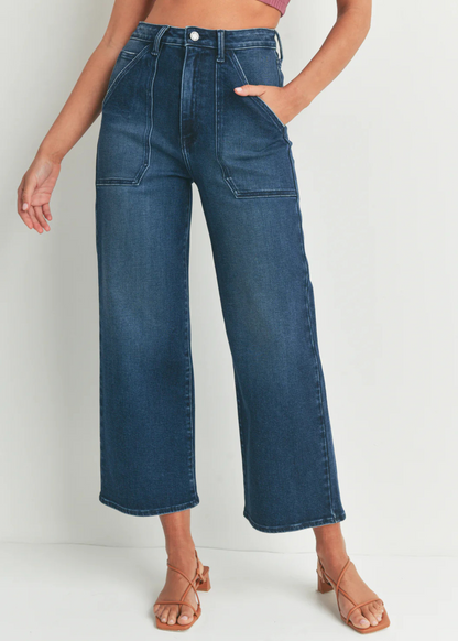 The Patch Pocket Wide Leg