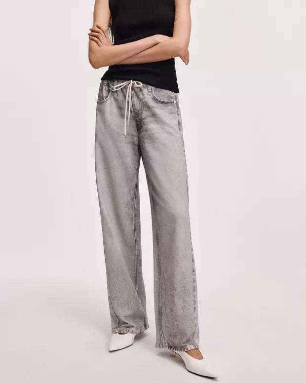 Miramar Drawstring Wide-Leg Pant