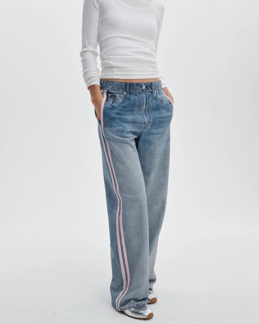 Miramar Sport Stripe Track Pants
