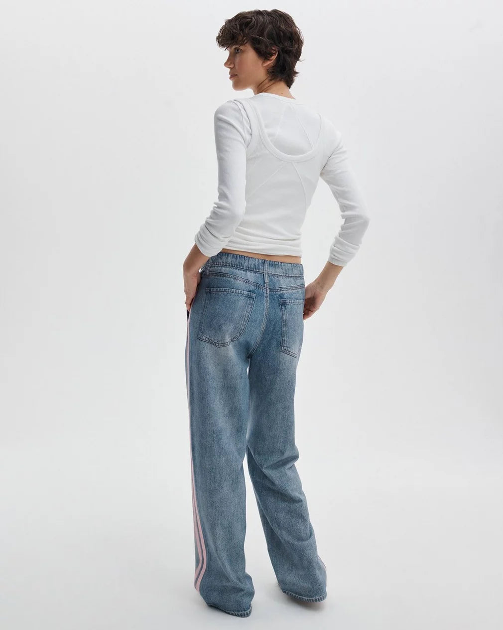 Miramar Sport Stripe Track Pants
