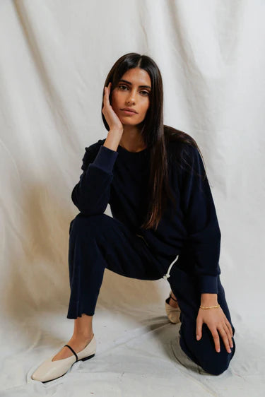 Eliana Loop Terry Capri Pant