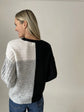 Color Block Ribbed Sweater